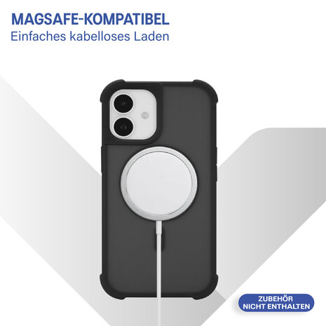 Coverzs Coverzs iPhone 17 Matte Shockhülle mit MagSafe (Schwarz) Coverzs Coverzs iPhone 17 Matte Shockhülle mit MagSafe (Schwarz)