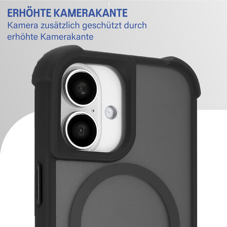 Coverzs Coverzs iPhone 17 Matte Shockhülle mit MagSafe (Schwarz) Coverzs Coverzs iPhone 17 Matte Shockhülle mit MagSafe (Schwarz)