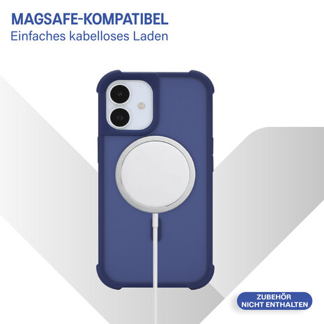 Coverzs Coverzs iPhone 17 Matte Shockhülle mit MagSafe (Dunkelblau) Coverzs Coverzs iPhone 17 Matte Shockhülle mit MagSafe (Dunkelblau)