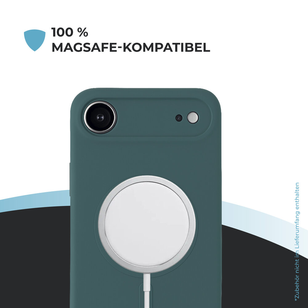 ShieldCase® ShieldCase iPhone Air Silikon MagSafe Back Cover (Dunkelgrün) ShieldCase® ShieldCase iPhone Air Silikon MagSafe Back Cover (Dunkelgrün)