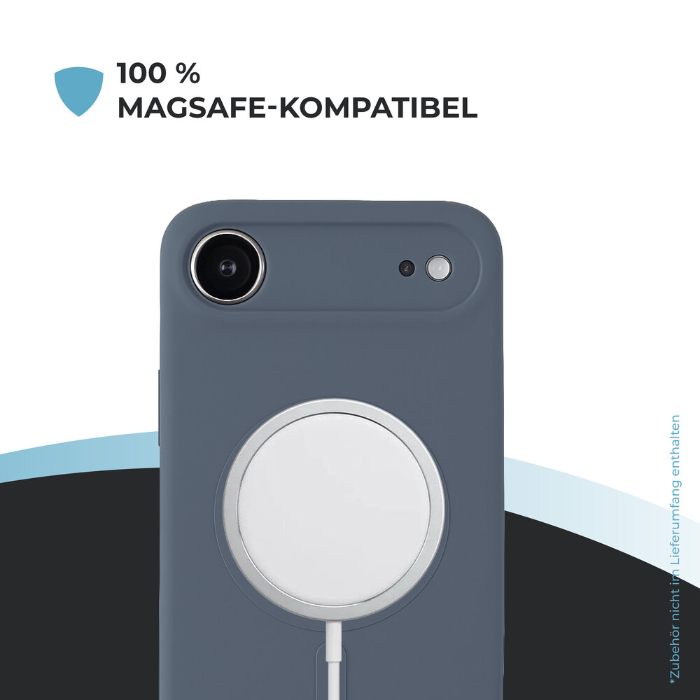 ShieldCase® ShieldCase iPhone Air Silikon MagSafe Back Cover (Grau) ShieldCase® ShieldCase iPhone Air Silikon MagSafe Back Cover (Grau)