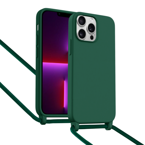 ShieldCase® ShieldCase iPhone 13 Pro Hülle mit Band (Dunkelgrün) ShieldCase® ShieldCase iPhone 13 Pro Hülle mit Band (Dunkelgrün)