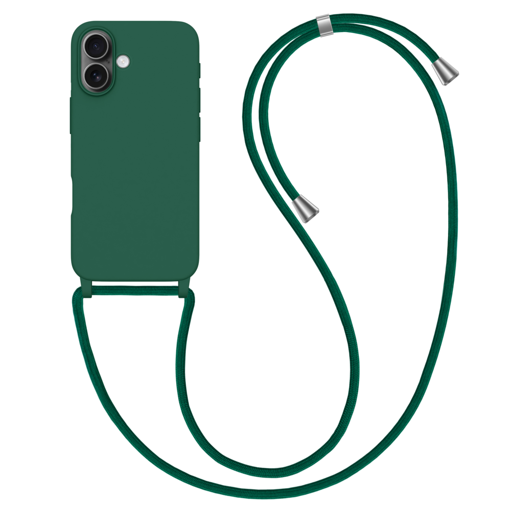 ShieldCase® ShieldCase iPhone 17 Hülle mit Band (Dunkelgrün) ShieldCase® ShieldCase iPhone 17 Hülle mit Band (Dunkelgrün)