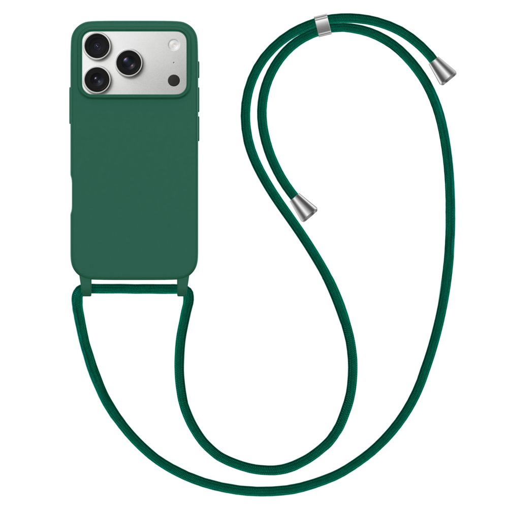 ShieldCase® ShieldCase iPhone 17 Pro Hülle mit Band (Dunkelgrün) ShieldCase® ShieldCase iPhone 17 Pro Hülle mit Band (Dunkelgrün)