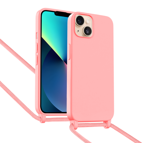 ShieldCase® ShieldCase iPhone 13 Hülle mit Band (Rosa) ShieldCase® ShieldCase iPhone 13 Hülle mit Band (Rosa)