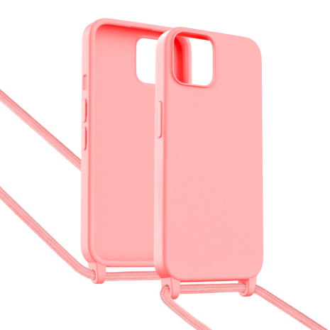 ShieldCase® ShieldCase iPhone 13 Hülle mit Band (Rosa) ShieldCase® ShieldCase iPhone 13 Hülle mit Band (Rosa)
