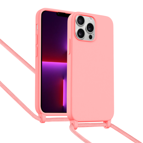 ShieldCase® ShieldCase iPhone 13 Pro Hülle mit Band (Rosa) ShieldCase® ShieldCase iPhone 13 Pro Hülle mit Band (Rosa)