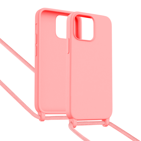 ShieldCase® ShieldCase iPhone 13 Pro Hülle mit Band (Rosa) ShieldCase® ShieldCase iPhone 13 Pro Hülle mit Band (Rosa)