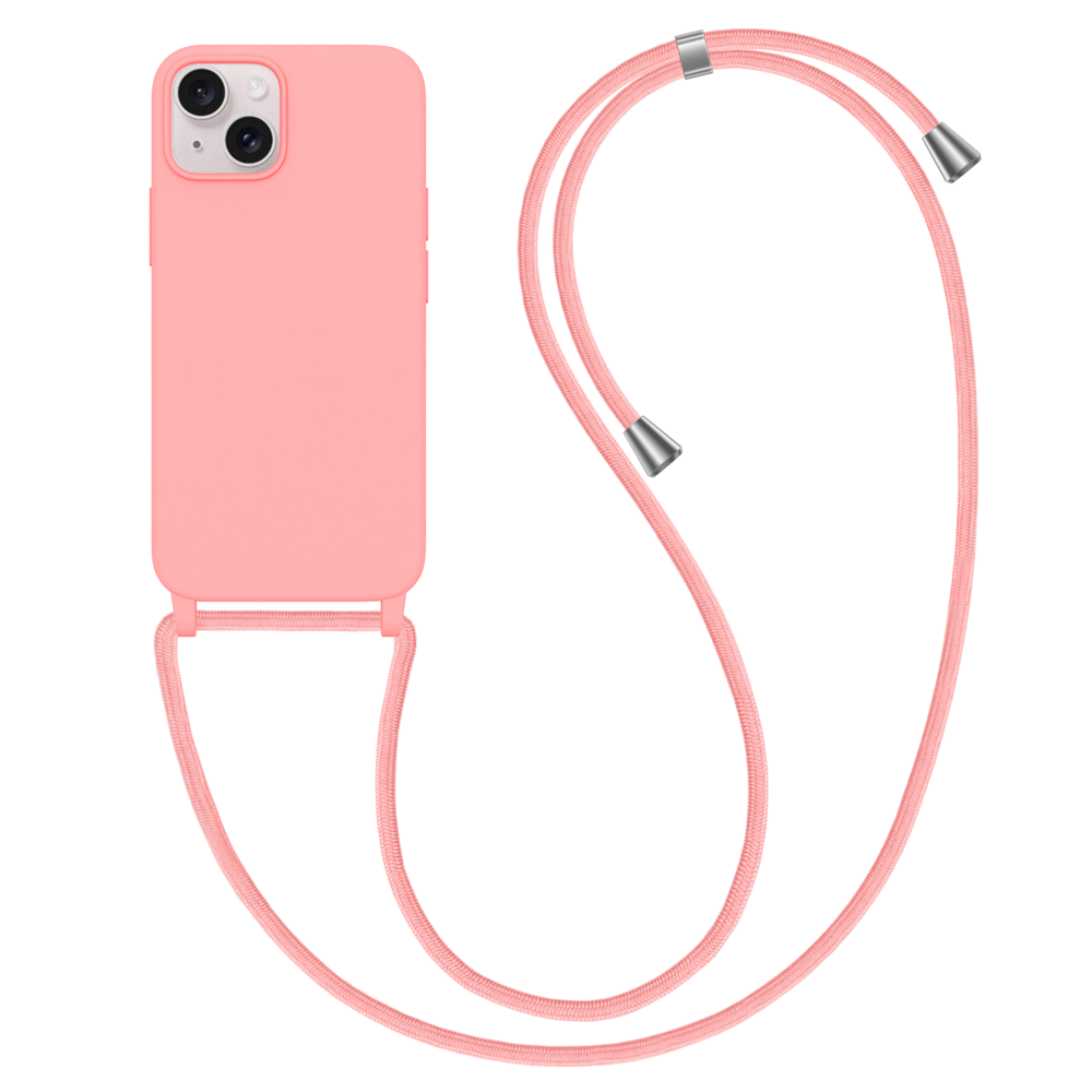 ShieldCase® ShieldCase iPhone 14 Hülle mit Band (Rosa) ShieldCase® ShieldCase iPhone 14 Hülle mit Band (Rosa)