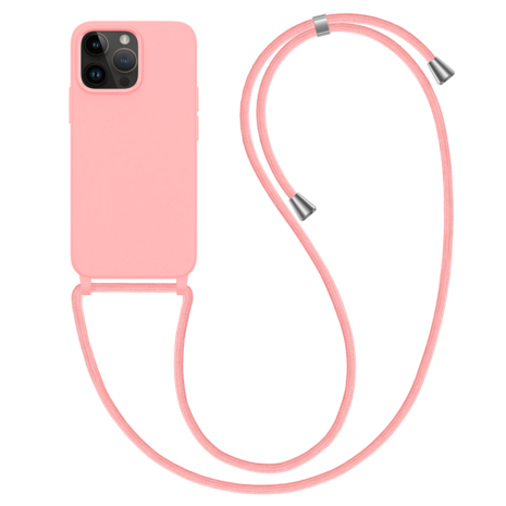 ShieldCase® ShieldCase iPhone 14 Pro Hülle mit Band (Rosa)