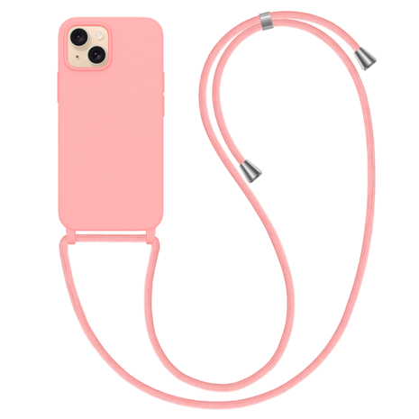 ShieldCase® ShieldCase iPhone 15 Hülle mit Band (Rosa) ShieldCase® ShieldCase iPhone 15 Hülle mit Band (Rosa)