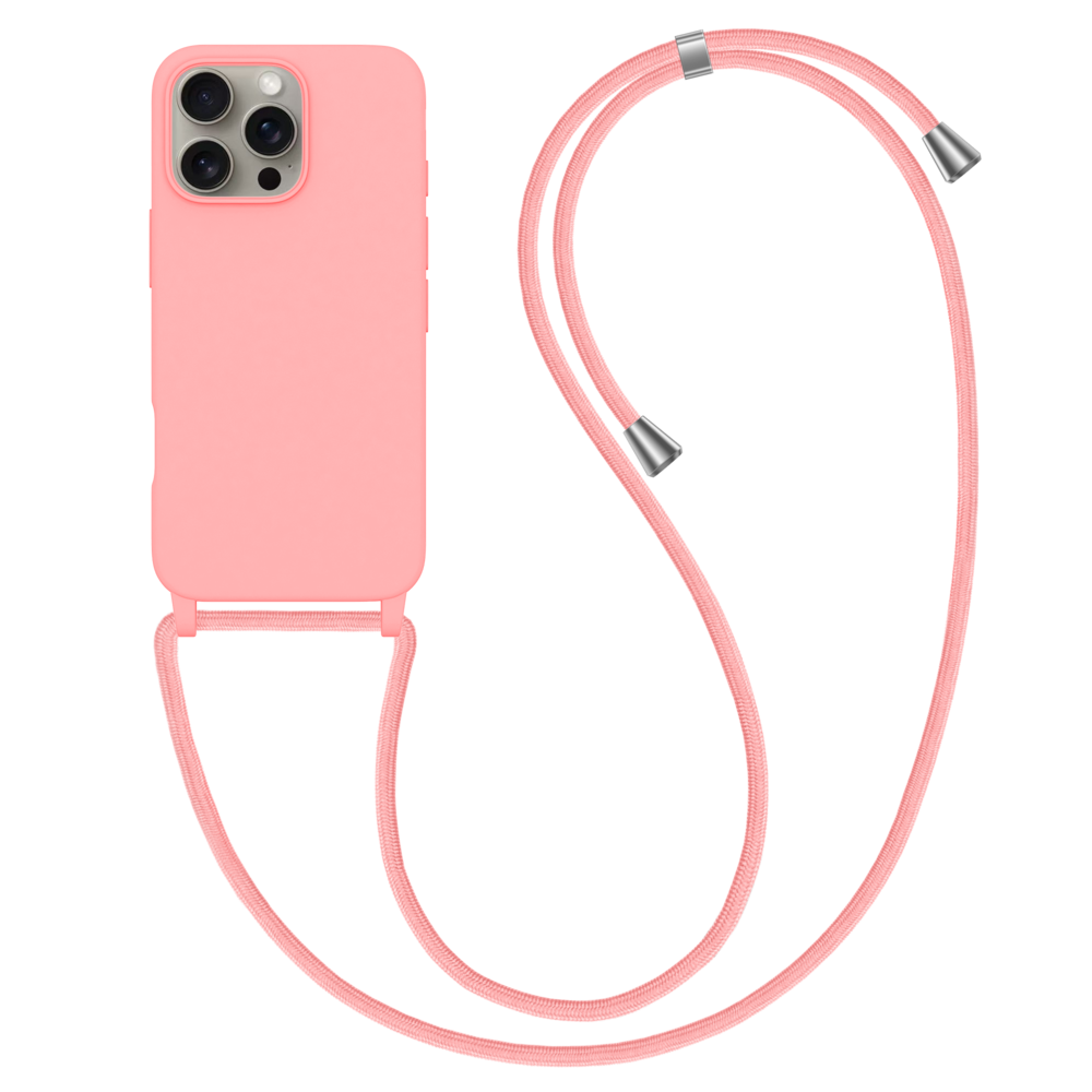 ShieldCase® ShieldCase iPhone 16 Pro Max Hülle mit Band (Rosa) ShieldCase® ShieldCase iPhone 16 Pro Max Hülle mit Band (Rosa)