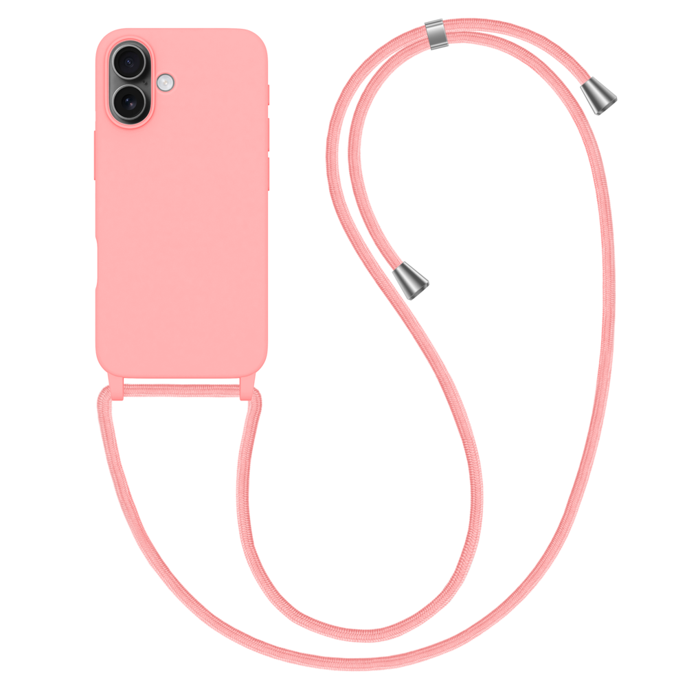 ShieldCase® ShieldCase iPhone 17 Hülle mit Band (Rosa) ShieldCase® ShieldCase iPhone 17 Hülle mit Band (Rosa)