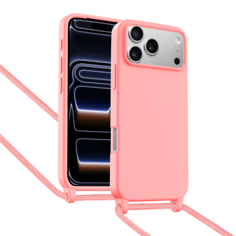 ShieldCase® ShieldCase iPhone 17 Pro Max Hülle mit Band (Rosa) ShieldCase® ShieldCase iPhone 17 Pro Max Hülle mit Band (Rosa)