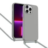 ShieldCase® iPhone 13 Pro Hülle mit Band (Grau)
