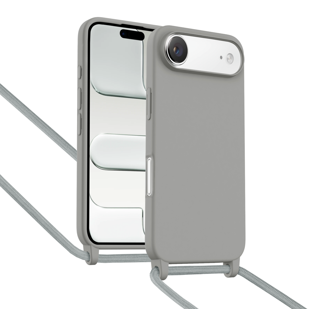 ShieldCase® ShieldCase iPhone Air Hülle mit Band (Grau) ShieldCase® ShieldCase iPhone Air Hülle mit Band (Grau)