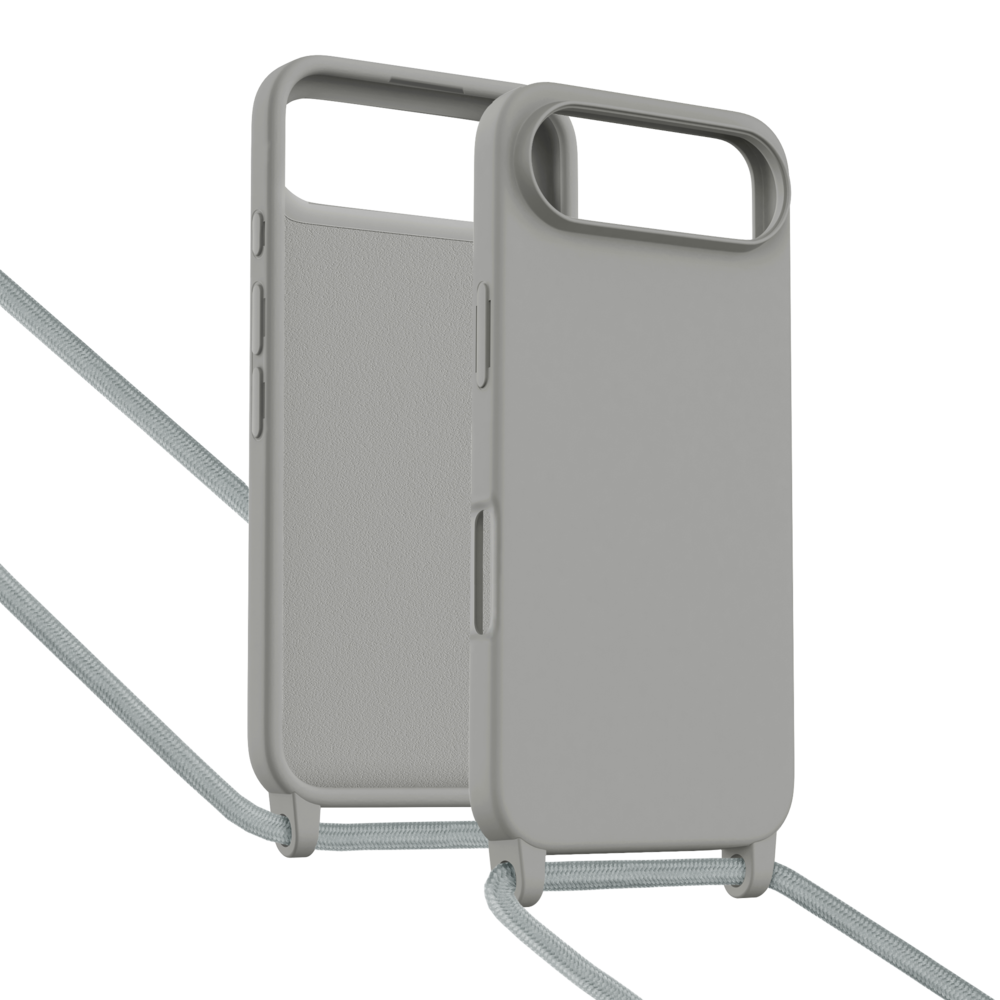 ShieldCase® ShieldCase iPhone Air Hülle mit Band (Grau) ShieldCase® ShieldCase iPhone Air Hülle mit Band (Grau)