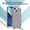 ShieldCase® ShieldCase iPhone 14 Hülle mit Band (Grau)