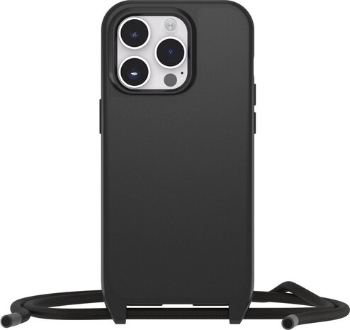 Otterbox OtterBox React Halskette passend für iPhone 15 Pro Max Hülle mit Kordel Schwarz Otterbox OtterBox React Halskette passend für iPhone 15 Pro Max Hülle mit Kordel Schwarz
