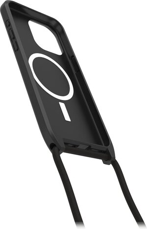 Otterbox OtterBox React Halskette passend für iPhone 15 Pro Max Hülle mit Kordel Schwarz Otterbox OtterBox React Halskette passend für iPhone 15 Pro Max Hülle mit Kordel Schwarz