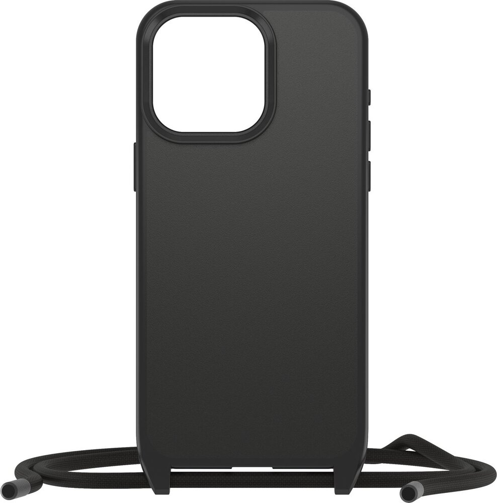 Otterbox OtterBox React Halskette passend für iPhone 15 Pro Max Hülle mit Kordel Schwarz Otterbox OtterBox React Halskette passend für iPhone 15 Pro Max Hülle mit Kordel Schwarz