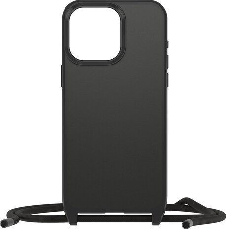 Otterbox OtterBox React Halskette passend für iPhone 15 Pro Max Hülle mit Kordel Schwarz Otterbox OtterBox React Halskette passend für iPhone 15 Pro Max Hülle mit Kordel Schwarz