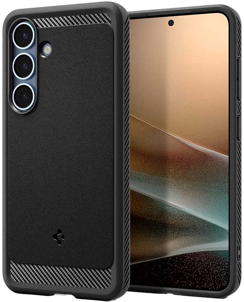 Spigen Spigen Samsung Galaxy S25 Plus Rugged Armor Hülle (Schwarz) Spigen Spigen Samsung Galaxy S25 Plus Rugged Armor Hülle (Schwarz)