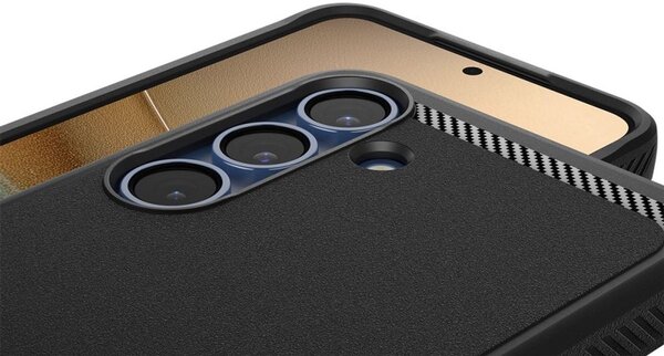 Spigen Spigen Samsung Galaxy S25 Plus Rugged Armor Hülle (Schwarz) Spigen Spigen Samsung Galaxy S25 Plus Rugged Armor Hülle (Schwarz)