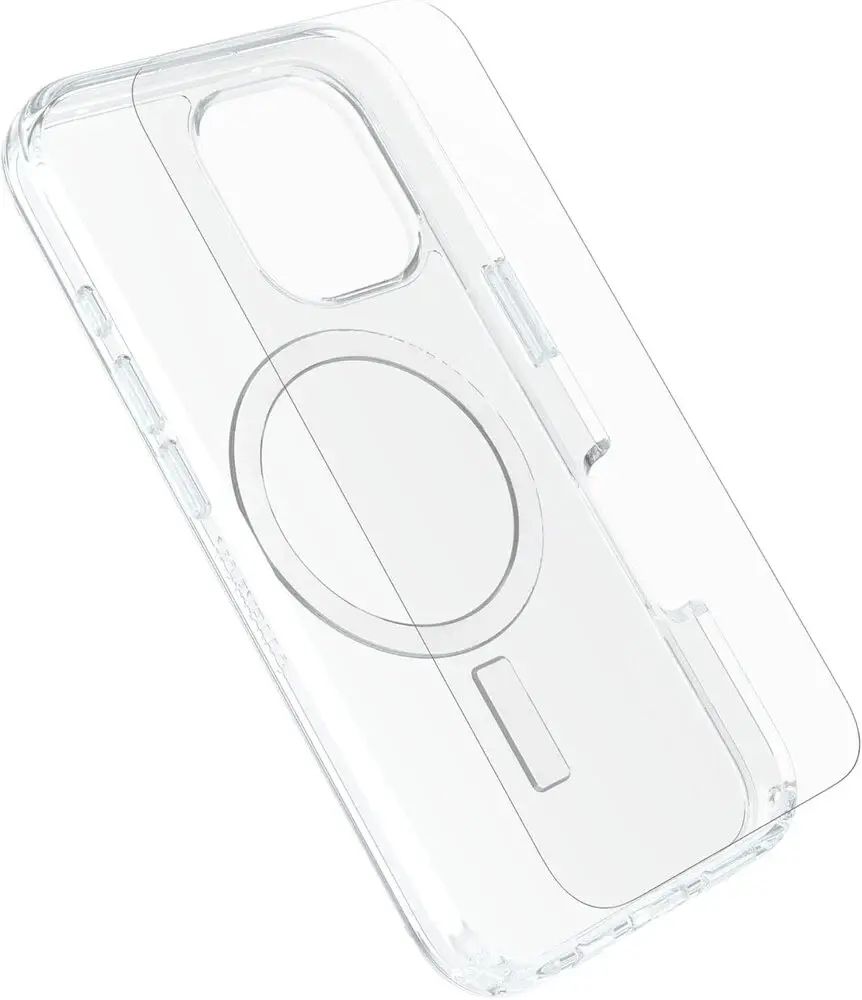 Otterbox OtterBox iPhone 16 Symmetry MagSafe Hülle + Schutzset (transparent)