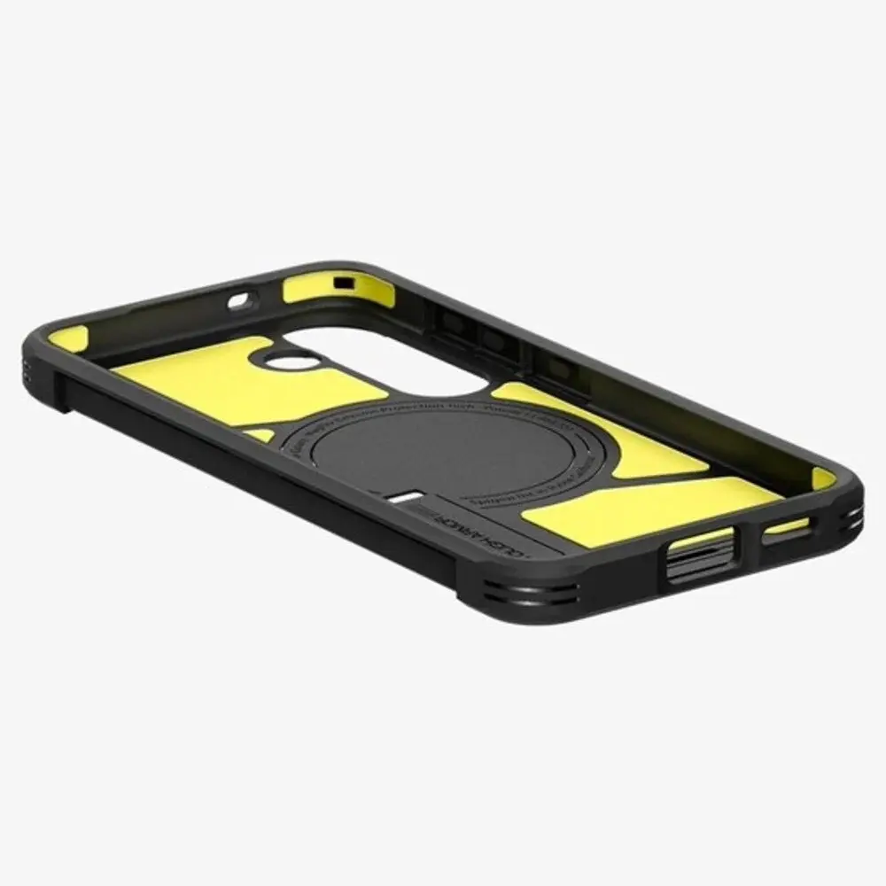 Otterbox Spigen Samsung Galaxy S25 Plus Tough Armor AI MagFit Hülle (Schwarz)
