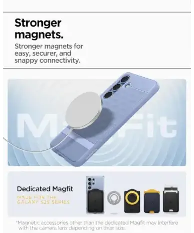 Spigen Spigen Parallax MagFit Hülle für Samsung Galaxy S25 Plus (Violett) Spigen Spigen Parallax MagFit Hülle für Samsung Galaxy S25 Plus (Violett)