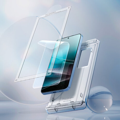 Spigen Spigen Elite Shield EZ FIT Displayschutz für Samsung Galaxy S25 Spigen Spigen Elite Shield EZ FIT Displayschutz für Samsung Galaxy S25