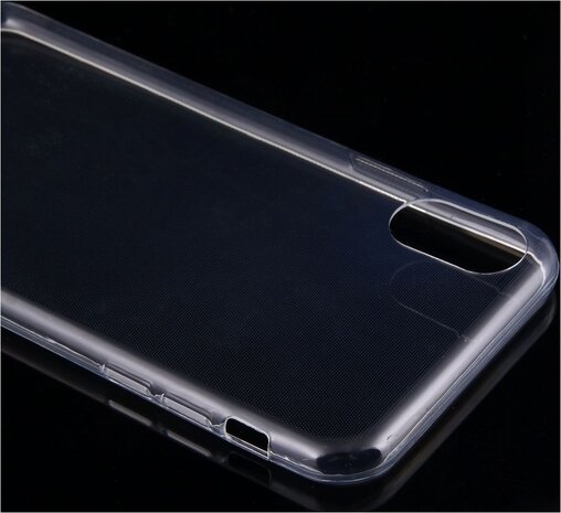 Coverzs iPhone X/Xs TPU Silikonhülle (transparent)