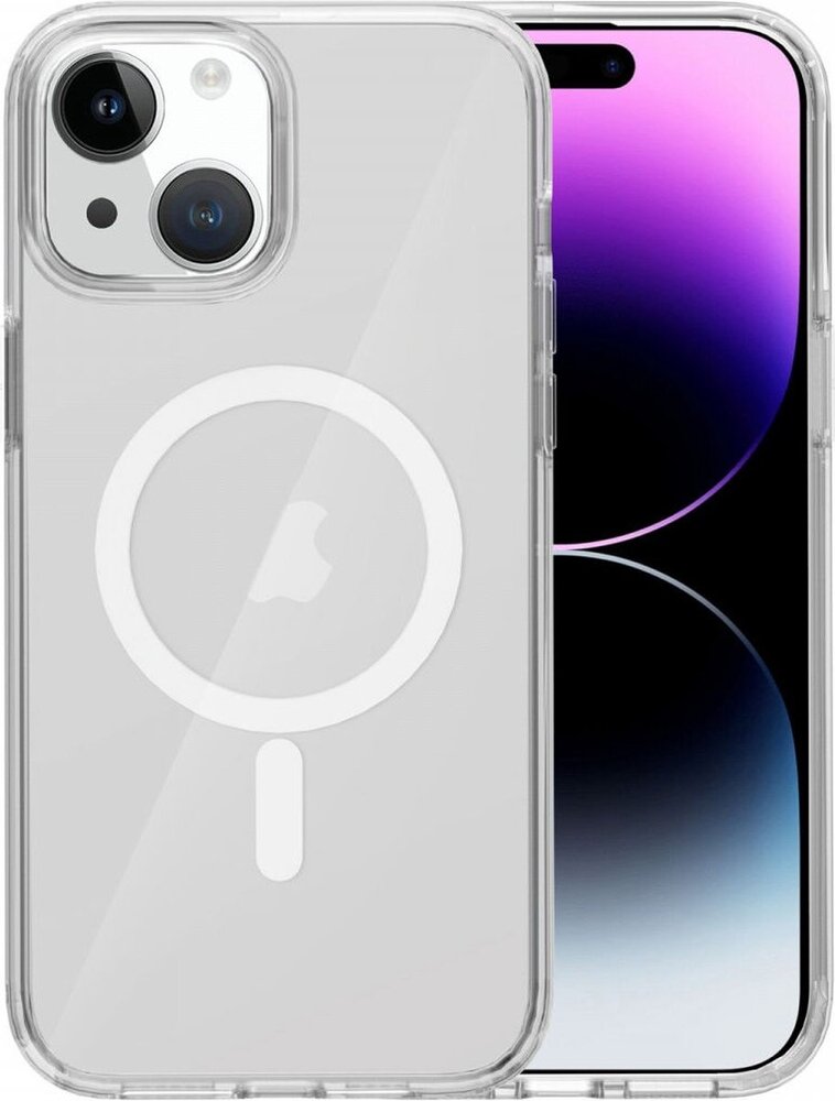 Coverzs Coverzs iPhone 15 TPU MagSafe Hülle (transparent)