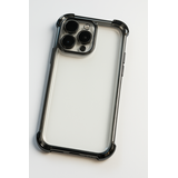 Ceezs iPhone 13 Pro TPU Shock Hülle mit Kameraschutz (Schwarz)