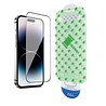 Coverzs Coverzs iPhone 14 Pro Displayschutz aus gehärtetem Glas mit Rahmen (2-er Set)