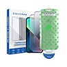 Coverzs Coverzs iPhone 13 Privacy Displayschutz aus gehärtetem Glas mit Rahmen (2-er Set)