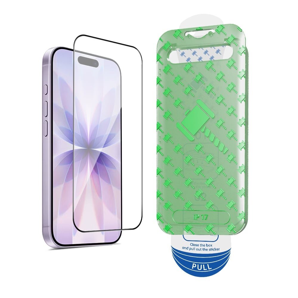 Coverzs Coverzs iPhone 17 Anti-reflection Displayschutz mit Rahmen (2-er Set) Coverzs Coverzs iPhone 17 Anti-reflection Displayschutz mit Rahmen (2-er Set)