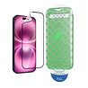 Coverzs Coverzs iPhone 16 Flexibles PMMA-Glas Displayschutz mit Rahmen (2-er Set)