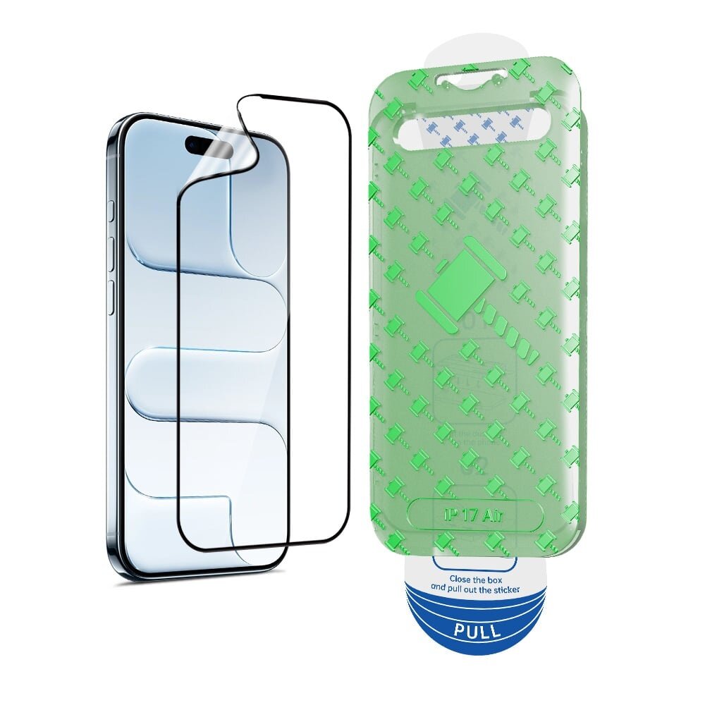 Coverzs Coverzs iPhone Air Flexibles PMMA-Glas Displayschutz mit Rahmen (2-er Set) Coverzs Coverzs iPhone Air Flexibles PMMA-Glas Displayschutz mit Rahmen (2-er Set)