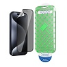 Coverzs Coverzs iPhone 15  Pro Max Flexibles PMMA-Glas Privacy Displayschutz mit Rahmen (2-er Set)