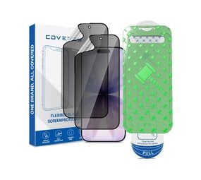 Coverzs iPhone 17 Flexibles PMMA-Glas Privacy Displayschutz mit Rahmen (2-er Set) Coverzs iPhone 17 Flexibles PMMA-Glas Privacy Displayschutz mit Rahmen (2-er Set)