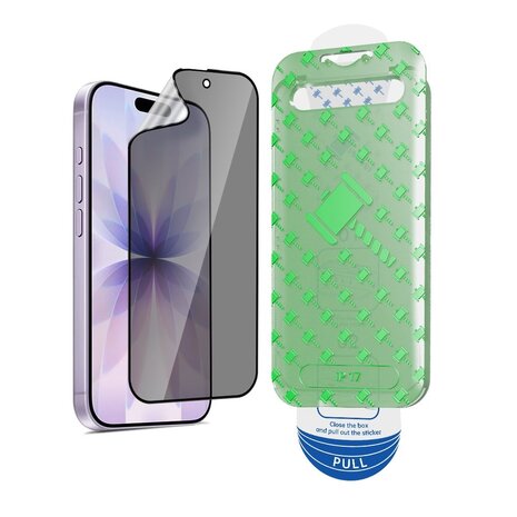 Coverzs Coverzs iPhone 17 Flexibles PMMA-Glas Privacy Displayschutz mit Rahmen (2-er Set) Coverzs Coverzs iPhone 17 Flexibles PMMA-Glas Privacy Displayschutz mit Rahmen (2-er Set)