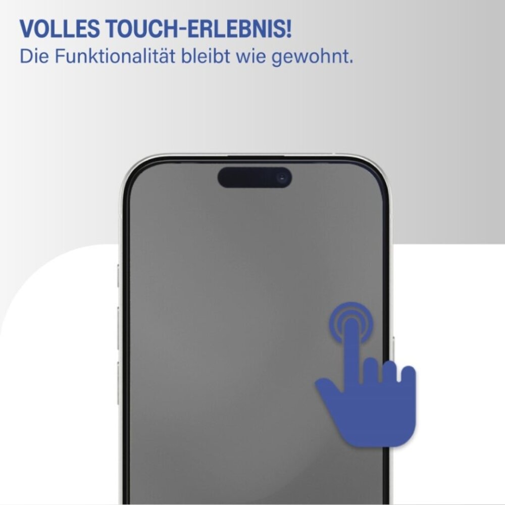 Coverzs Coverzs iPhone 15 Pro Flexibles PMMA-Glas Privacy Displayschutz mit Rahmen (2-er Set) Coverzs Coverzs iPhone 15 Pro Flexibles PMMA-Glas Privacy Displayschutz mit Rahmen (2-er Set)