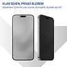 Coverzs Coverzs iPhone Air Flexibles PMMA-Glas Privacy Displayschutz mit Rahmen (2-er Set)