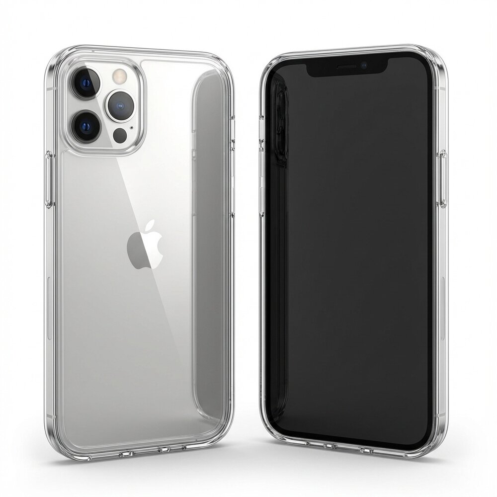 Coverzs Coverzs iPhone 12 Pro Max TPU Silikonhülle (transparent) Coverzs Coverzs iPhone 12 Pro Max TPU Silikonhülle (transparent)