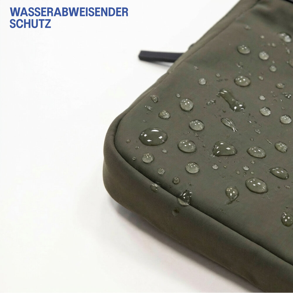 Coverzs Coverzs Nylon-Canvas-Laptoptasche - 14 Zoll (dunkelgrün)