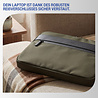 Coverzs Coverzs Nylon-Canvas-Laptoptasche - 13 Zoll (dunkelgrün)