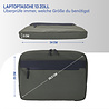 Coverzs Coverzs Nylon-Canvas-Laptoptasche - 13 Zoll (dunkelgrün)