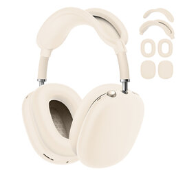 AirPods Max 2 Silikonhüllen - 4-in-1 Set (Starlight)